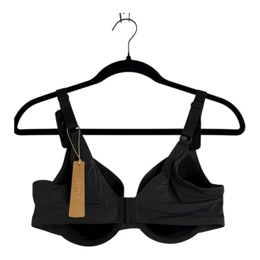 SKIMS Smoothing Full Coverage Bra Onyx‎ 36C NWT - Picture 7 of 11